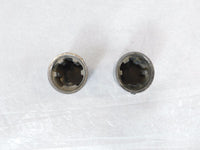 Pair Harley Davidson Touring Dyna Softail & Sportster Front Axle Nut Covers