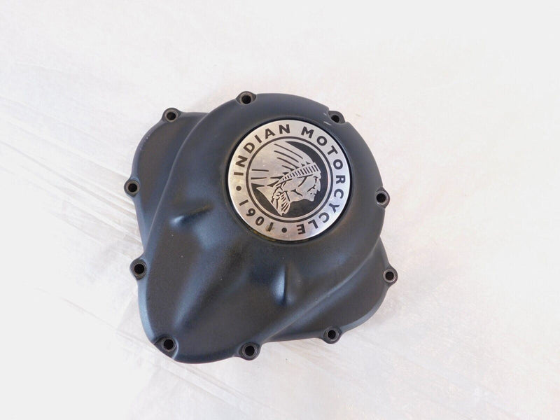 Indian Chief Chieftain Roadmaster & Springfield Black Right Engine Stator Cover - C3 Cycle