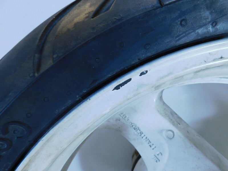 Honda VTR1000F Super Hawk Firestorm 1000 Rear Wheel Rim Rotor & Tire 17" x 5.50"