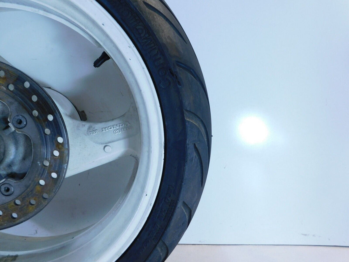 Honda VTR1000F Super Hawk Firestorm 1000 Rear Wheel Rim Rotor & Tire 17" x 5.50"
