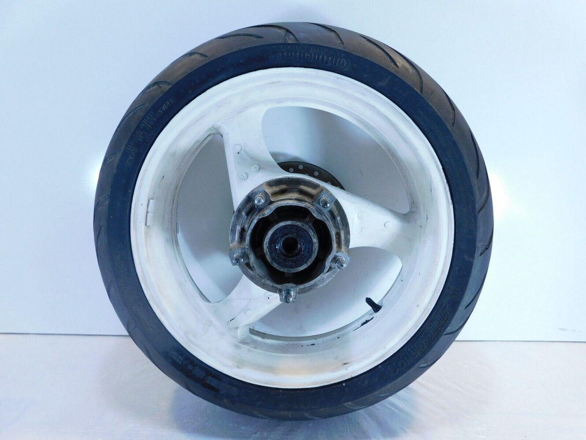 Honda VTR1000F Super Hawk Firestorm 1000 Rear Wheel Rim Rotor & Tire 17" x 5.50"