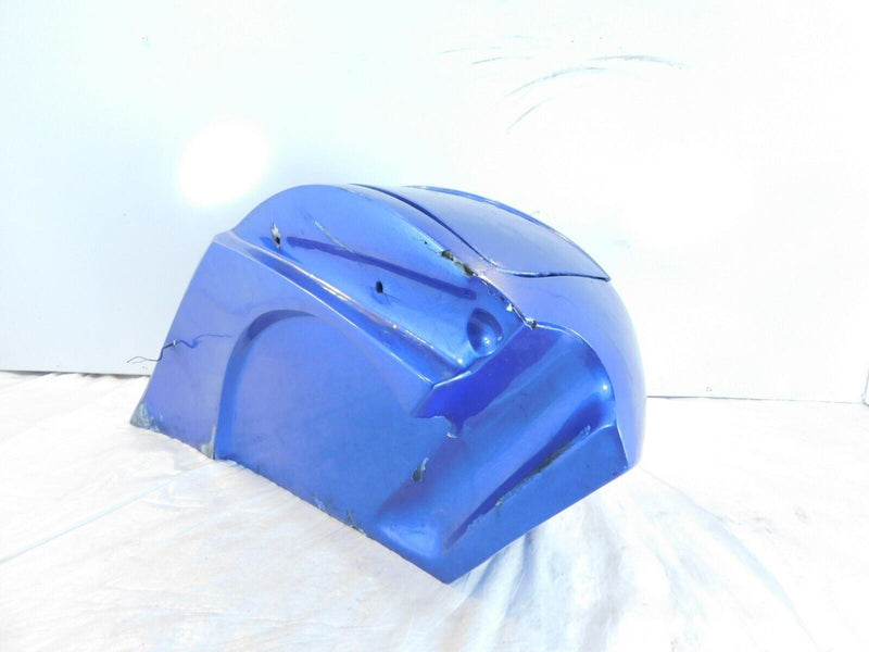 Honda VTX1300 VTX1300R VTX1800 VTX1800S Blue Left Side Saddlebag Bag - Damaged