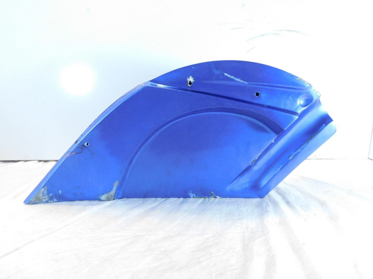 Honda VTX1300 VTX1300R VTX1800 VTX1800S Blue Left Side Saddlebag Bag - Damaged