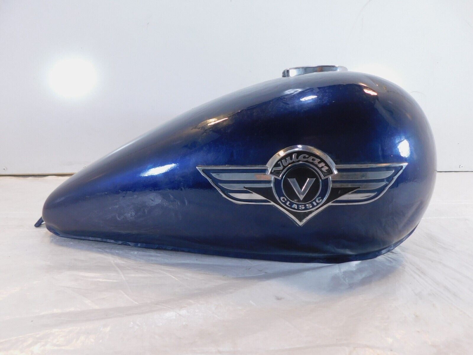 87-88 Kawasaki Vulcan 1500B VN15-SE VN1500B Blue Fuel Gas Petrol Tank