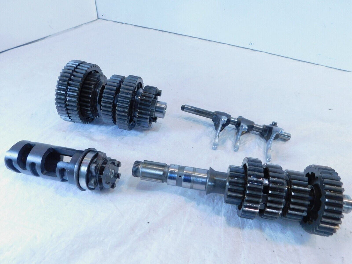 1984-1985 Yamaha Virago 1000 XV1000 Transmission Gears & Shift Drum w/ Forks