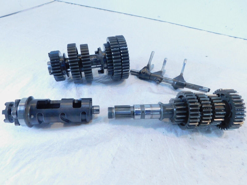 1984-1985 Yamaha Virago 1000 XV1000 Transmission Gears & Shift Drum w/ Forks