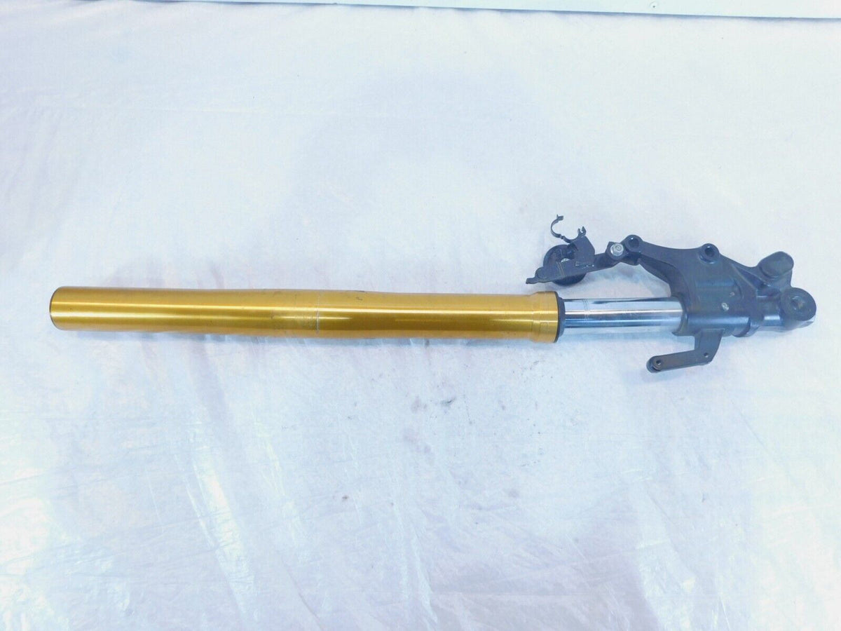 2019 Yamaha YZFR3 YZF R3 Black/Gold Front Right Wheel Fork Shock Leg Tube - Bent