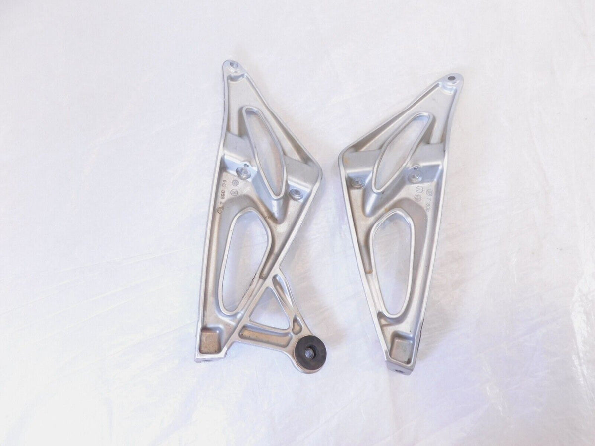 BMW K1200S K1200R & Sport Left/Right Rear Footrest Foot Peg & Bracket Mounts