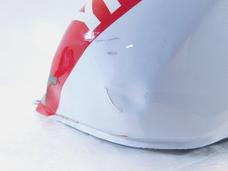 1999-2002 Yamaha YZFR6 YZF R6 Red White Gas Petrol Fuel Tank Reservoir - Dented