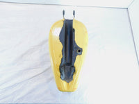 93-94 Harley Davidson Sportster 883 & 1200 Yellow Fuel Gas Tank Assembly - DENTS