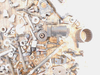 2003 03 Kawasaki VN1500 Vulcan 1500 Classic Nuts Bolts & Brackets Parts Box Lot
