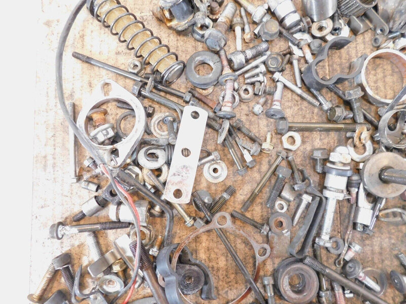 2003 03 Kawasaki VN1500 Vulcan 1500 Classic Nuts Bolts & Brackets Parts Box Lot
