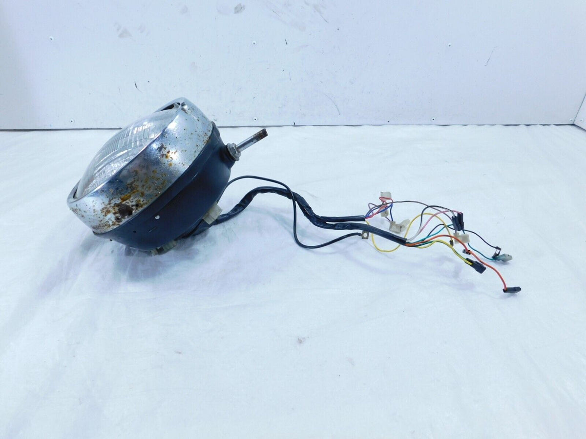 1976 Moto Guzzi Convert I V1000 Front Headlight Head Light Lamp & Bucket Shell - C3 Cycle