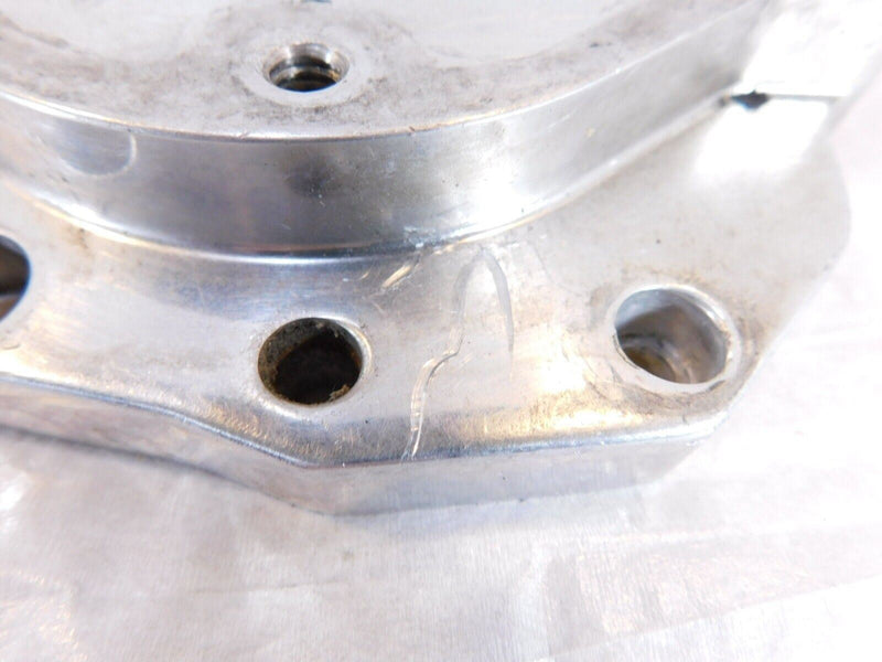 Harley EVO Electra & Tour Glide Polished Transmission Trap Door Bearing Housing
