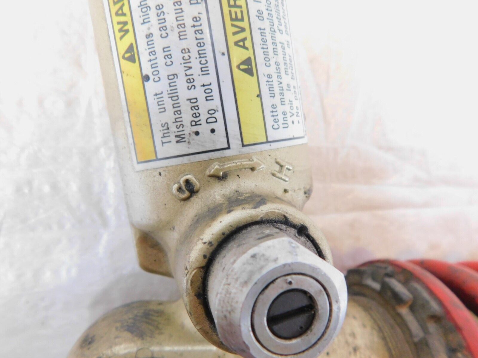 02-03 Kawasaki Ninja ZX12R Rear Mono Shock