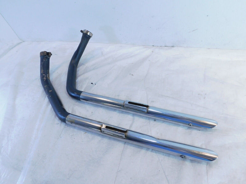 1982-1985 Harley Davidson Sportster XLH Ironhead 1000 Exhaust Drag Pipe System