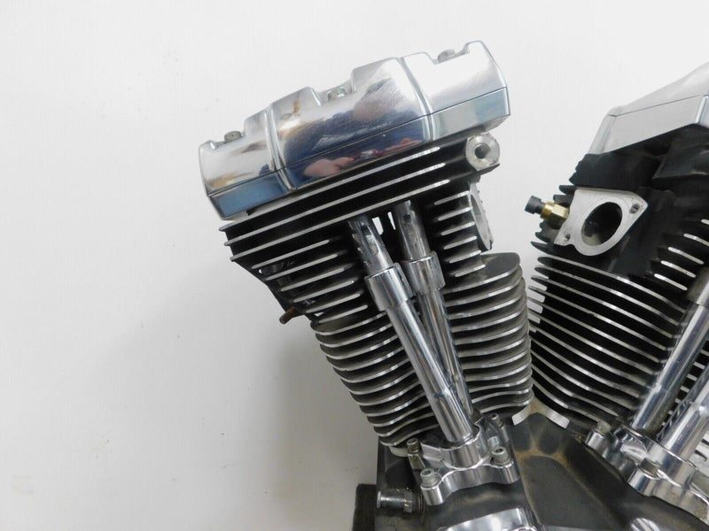 Harley Davidson Road King Electra Glide Dyna Black Twin Cam Engine Motor -Tested