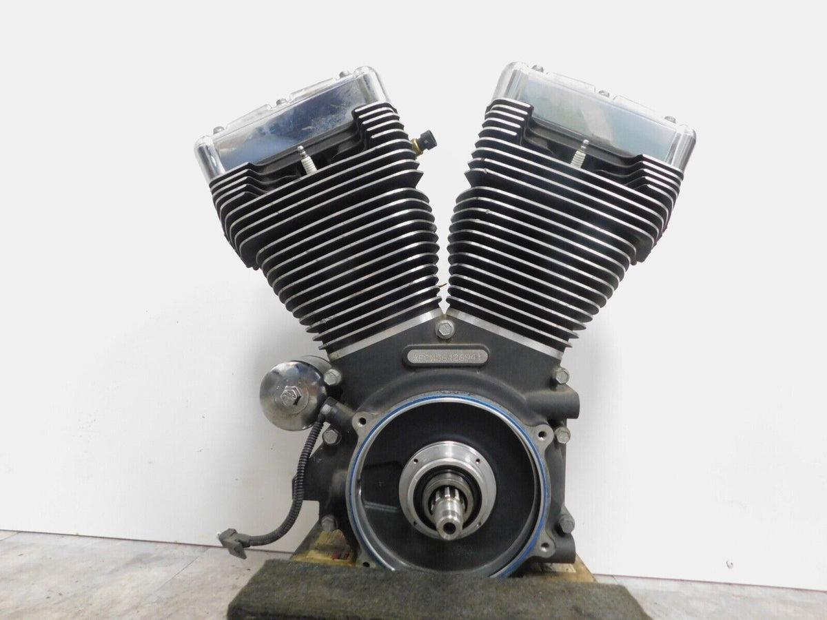 Harley Davidson Road King Electra Glide Dyna Black Twin Cam Engine Motor -Tested