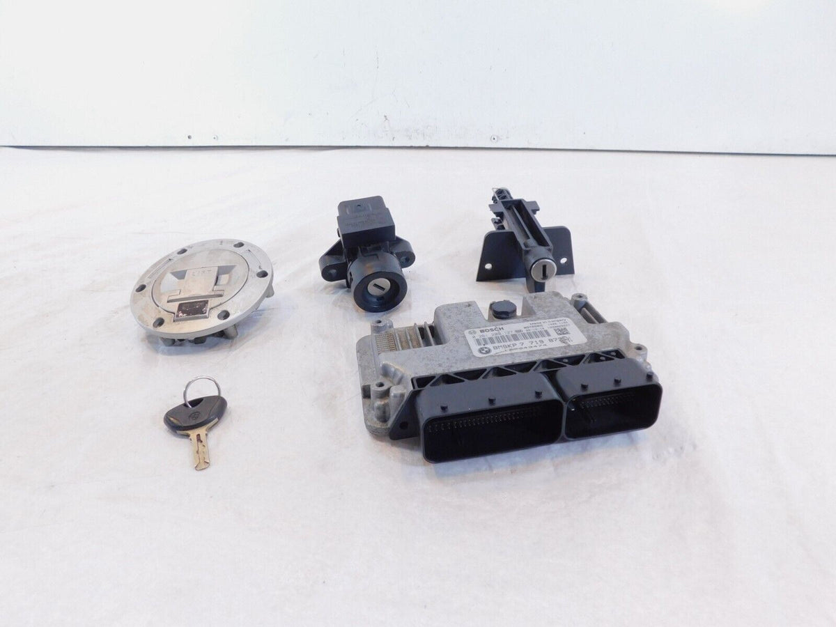 BMW K1200R K1200S K1300R K1300S ECM Ignition Switch Fuel Tank Cap Lock & Key Set - C3 Cycle