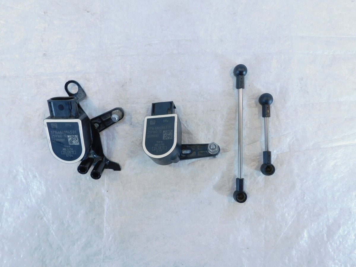BMW R1200GS R1200RT R1250 Front/Rear Shock Suspension Level Sensors & Push Rods