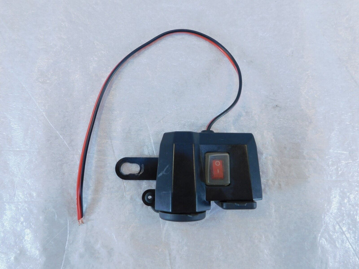 1998-2001 Honda VFR800 Interceptor 800 USB 12V AC Auxiliary Power Socket Plug