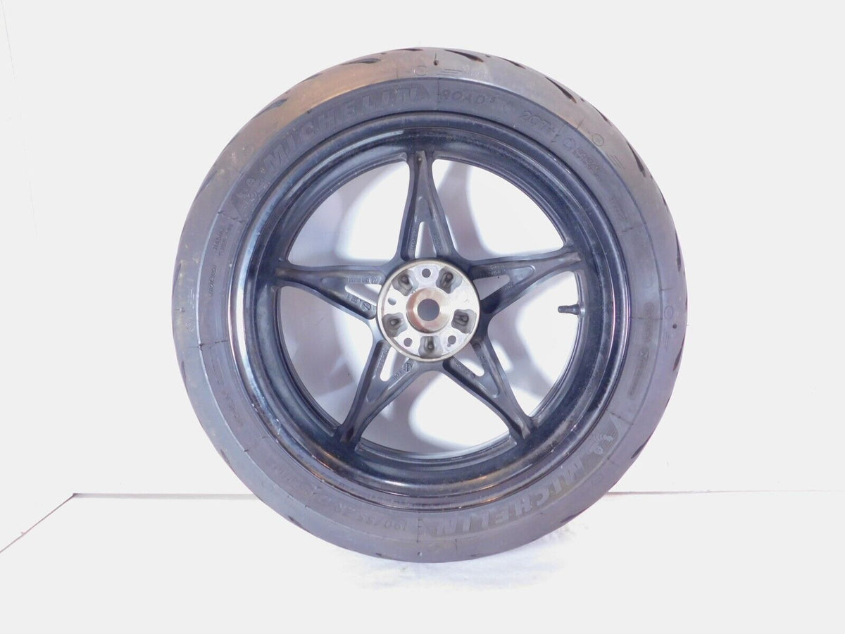 2018-2021 Kawasaki Ninja H2 SX SE ZX1002 Rear Wheel Rim & Tire - 49058-0696-60P