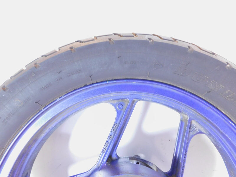 1995-2000 Kawasaki Ninja 250R EX250 Purple Rear Wheel Rim 16"x2.50" - Straight
