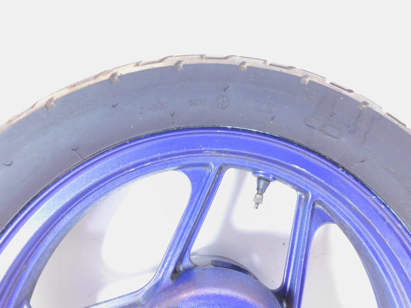 1995-2000 Kawasaki Ninja 250R EX250 Purple Rear Wheel Rim 16"x2.50" - Straight