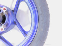 1995-2000 Kawasaki Ninja 250R EX250 Purple Rear Wheel Rim 16"x2.50" - Straight