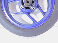 1995-2000 Kawasaki Ninja 250R EX250 Purple Rear Wheel Rim 16"x2.50" - Straight