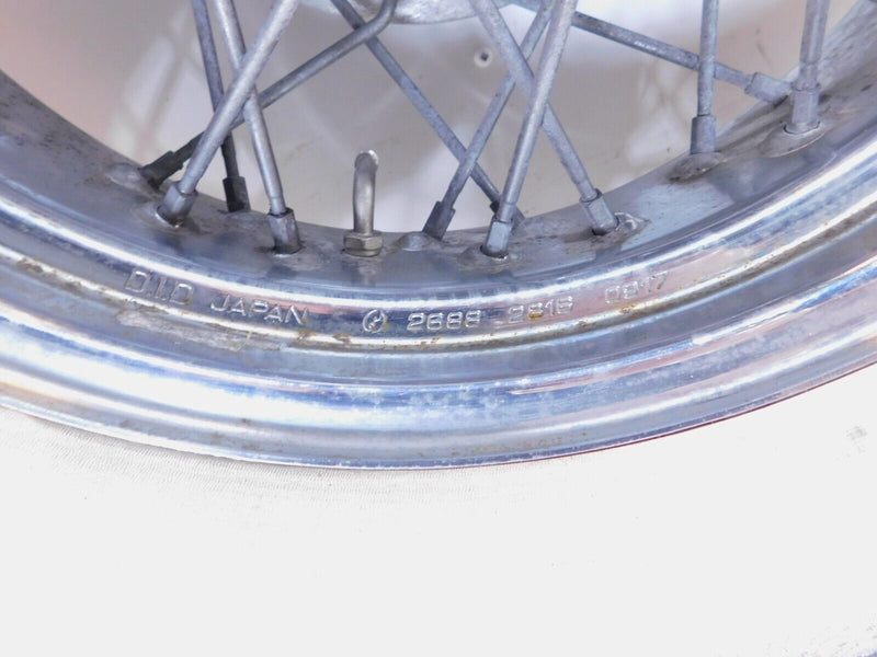 Yamaha V-Star 1100 XVS1100 Classic Custom Spoked Laced Rear Back Wheel Rim & Hub