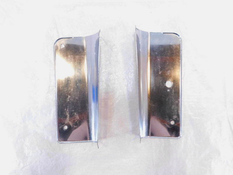 Harley Davidson Softail Fatboy Headlight Headlamp Chrome Fork Side Cover Panels