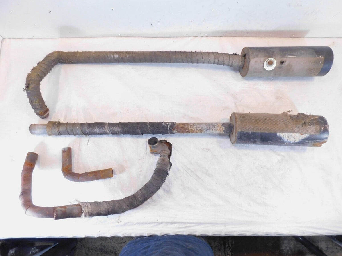 Yamaha VStar 650 XVS650 Custom Classic Silverado Exhaust Mufflers & Header Pipes