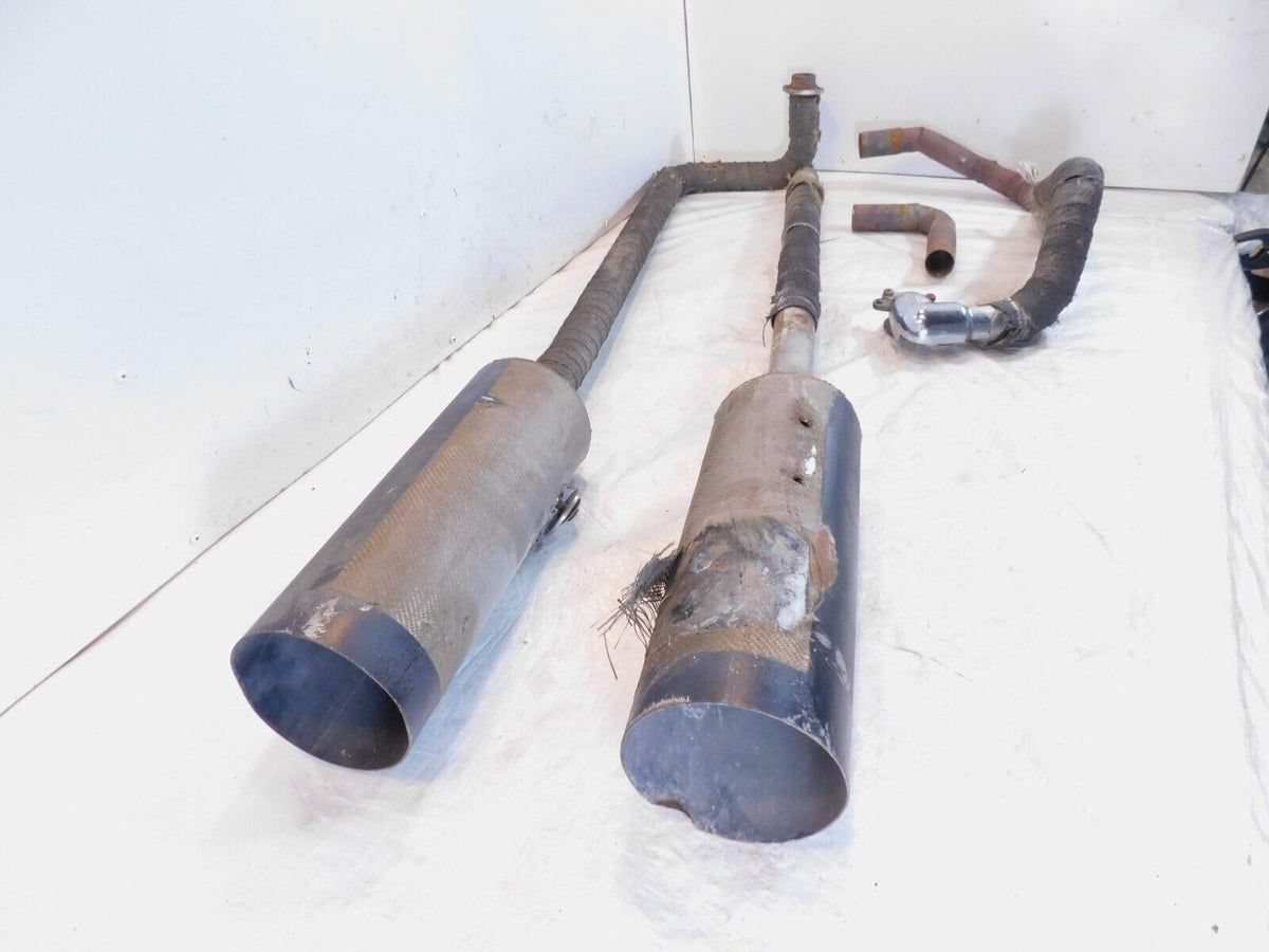 Yamaha VStar 650 XVS650 Custom Classic Silverado Exhaust Mufflers & Header Pipes