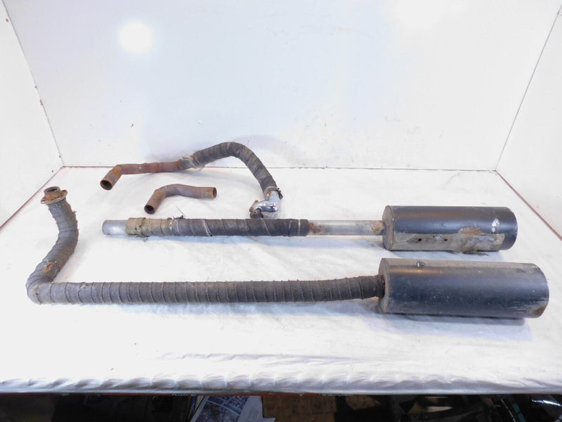 Yamaha VStar 650 XVS650 Custom Classic Silverado Exhaust Mufflers & Header Pipes
