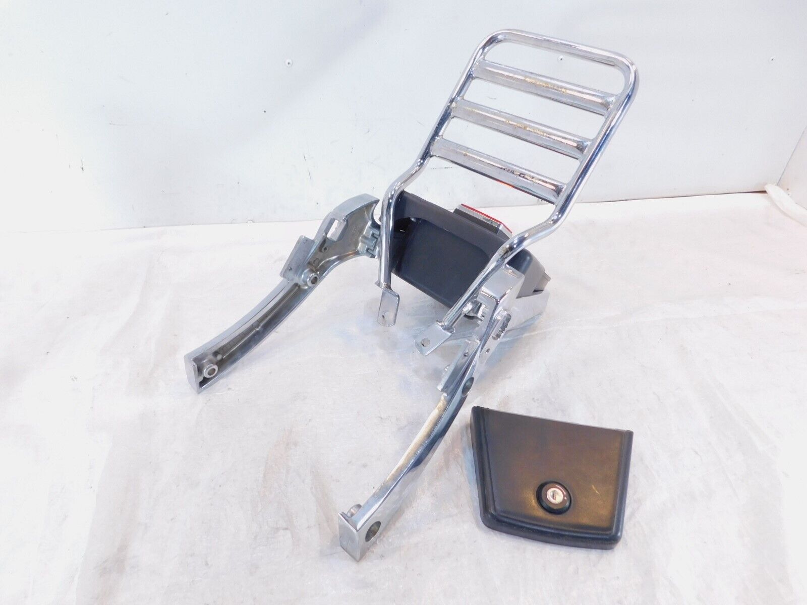 1986-2006 Kawasaki VN750 Vulcan 750 Chrome Rear Sissybar Backrest & Lu