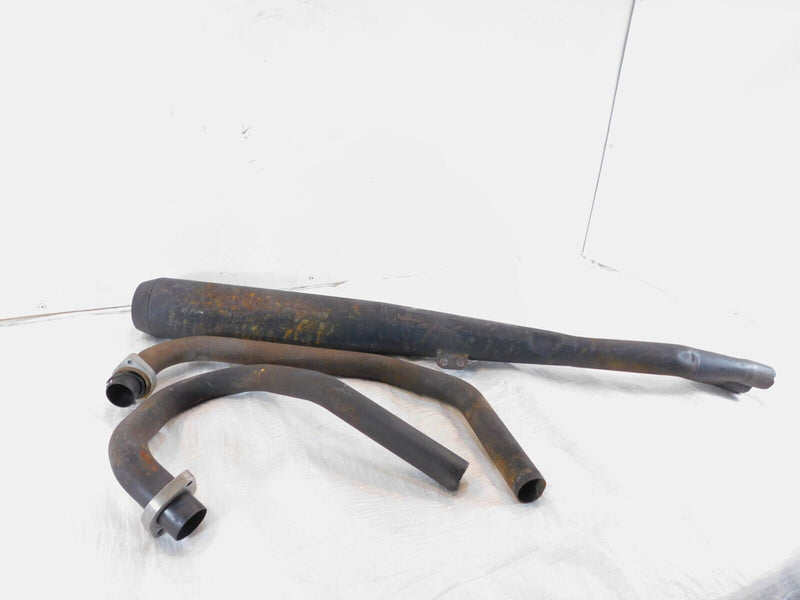 BMW Airhead R80RT R100RS R100RT R100/T 2-into-1 Exhaust Muffler Header Pipes