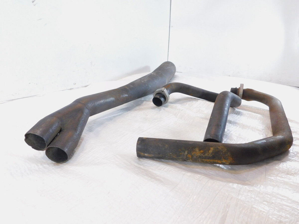 BMW Airhead R80RT R100RS R100RT R100/T 2-into-1 Exhaust Muffler Header Pipes