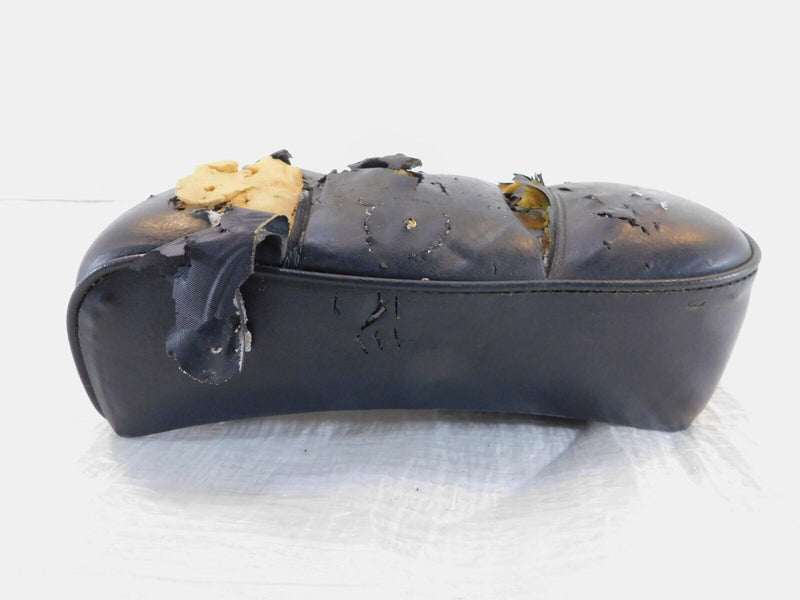 1986-2001 Suzuki Savage 650 LS650 Black Rear Back Passenger Pillion Seat - Torn