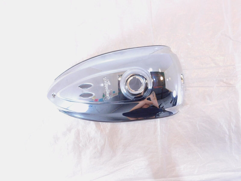 Indian Chieftain & Roadmaster Chrome Fuel Gas Petrol Tank Console Fairing Cover