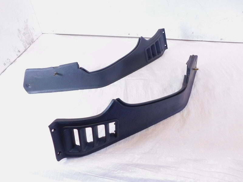 1984-1992 BMW K100RS Black Left/Right Inner Fairing Trim Cover Screen Panels