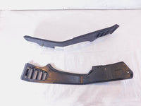 1984-1992 BMW K100RS Black Left/Right Inner Fairing Trim Cover Screen Panels