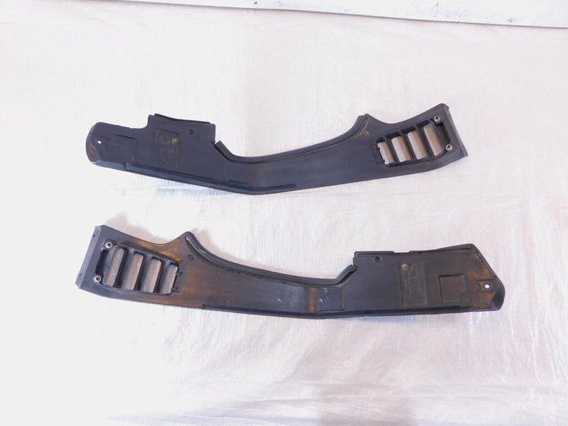 1984-1992 BMW K100RS Black Left/Right Inner Fairing Trim Cover Screen Panels