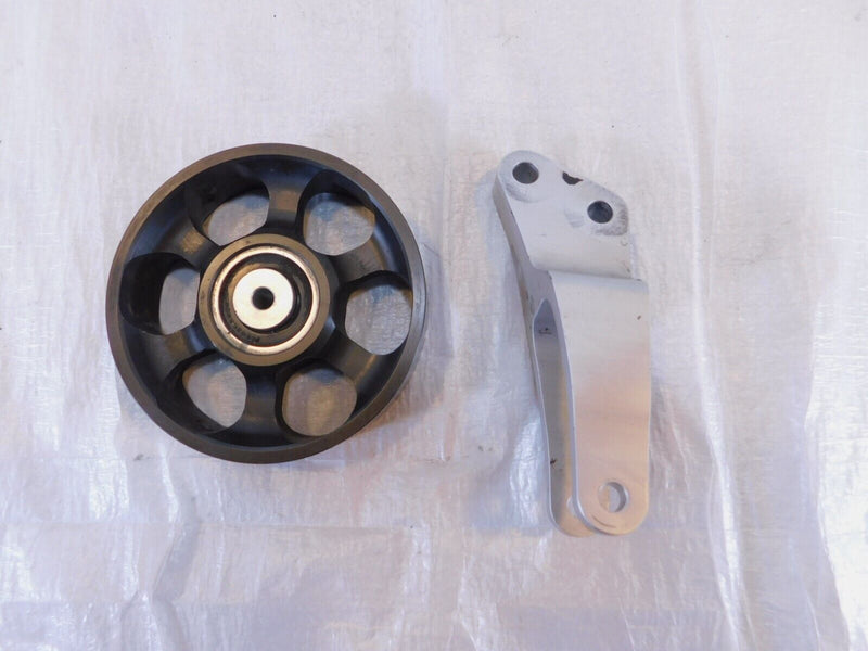 Buell XB XB9 XB12 Firebolt Lightning Rear Drive Belt Tensioner Pulley & Bracket
