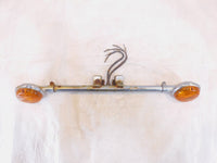 Yamaha VStar 650 1100 Classic Silverado Front Left/Right Turn Signals & Bar Stay