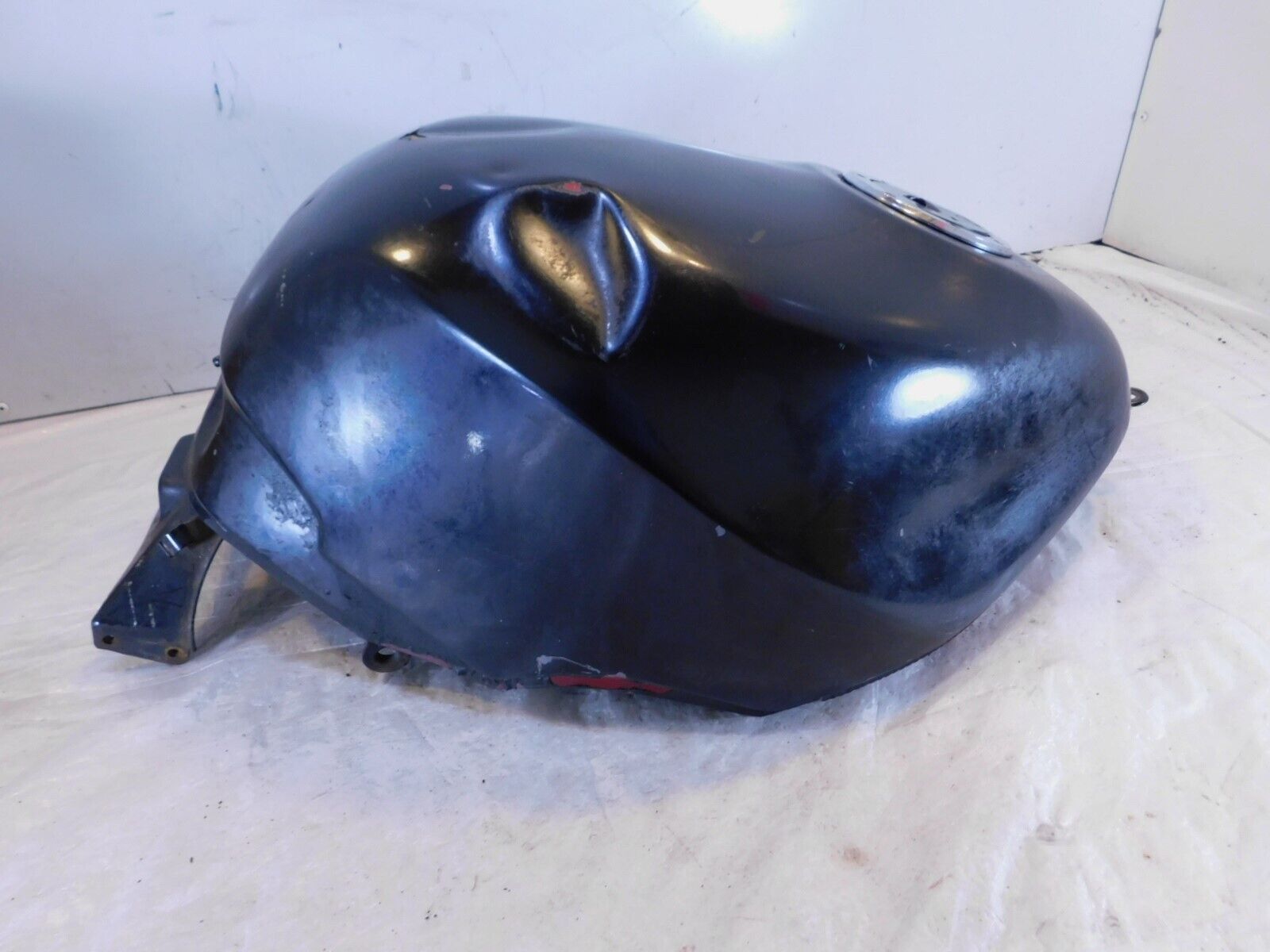91-92 Kawasaki Ninja ZX6 ZX600D Black Gas Petrol Fuel Tank