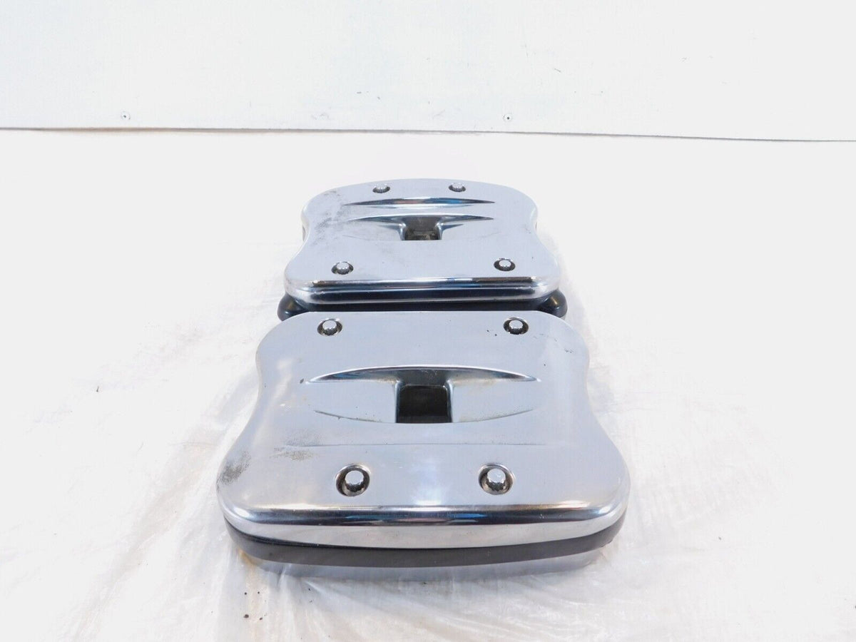 Harley Davidson Sportster 1200 Custom Chrome Cylinder Head Cover Rocker Boxes