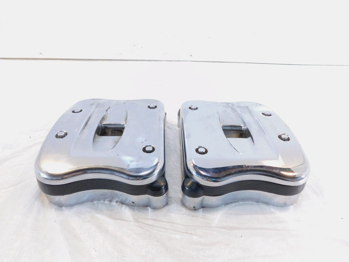 Harley Davidson Sportster 1200 Custom Chrome Cylinder Head Cover Rocker Boxes